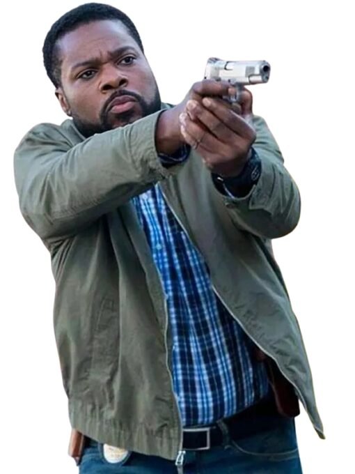 Major Crimes Malcolm-Jamal Warner Green Jacket