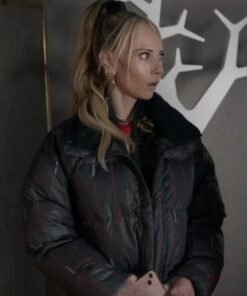 Keeley Jones Ted Lasso Black Puffer Jacket