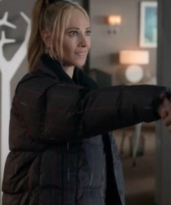 Keeley Jones Ted Lasso S03 Black Puffer Jacket