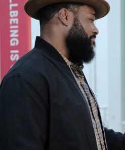 Malcolm-Jamal Warner The Resident Black Jacket