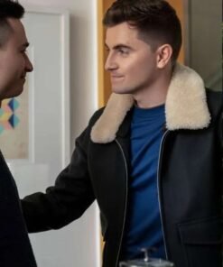 Stephen Manas Ted Lasso S03 Shearling Jacket