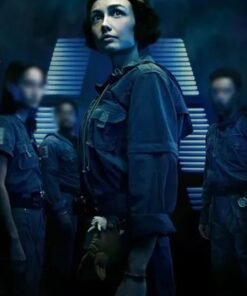 Sydney Chandler Alien Earth S01 Black Jacket