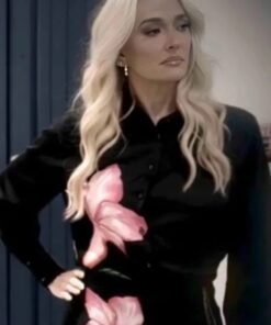 RHOBH S14 Erika Jayne Floral Shirt