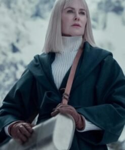 Nine Perfect Strangers Nicole Kidman Green Hooded Coat
