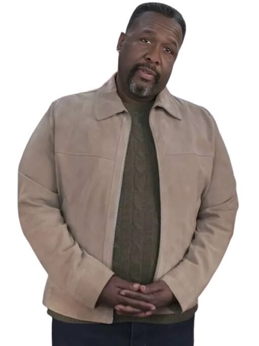 Captain Wagner Elsbeth S02 Beige Suede Jacket