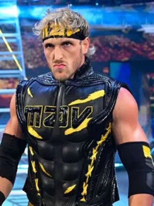 WWE Monday Night RAW Logan Paul Black Vest