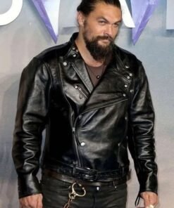 Jason Momoa Aquaman and the Lost Kingdom Black Jacket