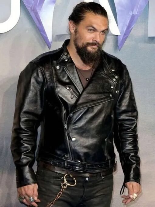 Jason Momoa Aquaman and the Lost Kingdom Black Jacket
