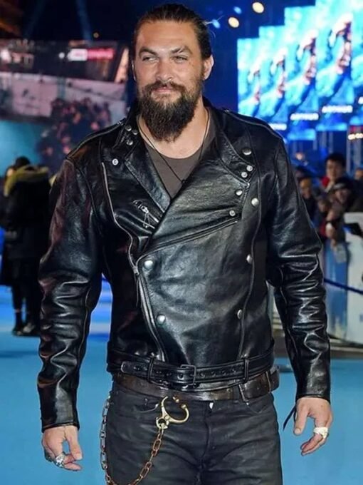 Jason Momoa Aquaman Black Jacket