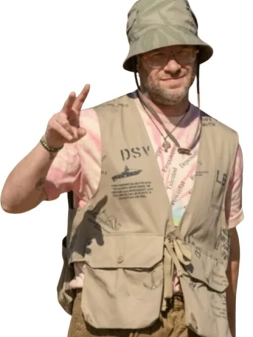 Seth Rogen Platonic S02 Beige Vest