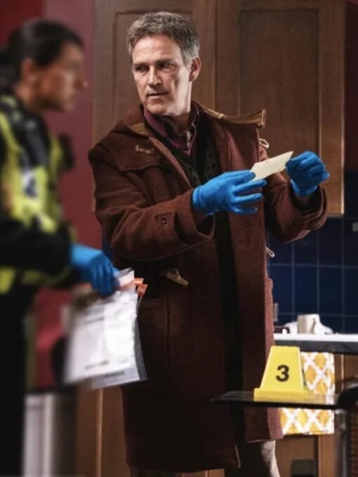 Art Detectives SO1 Stephen Moyer Brown Coat