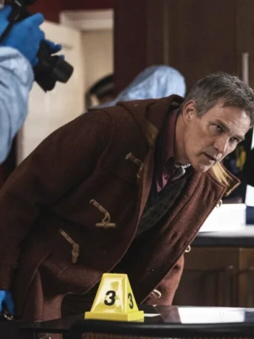 Stephen Moyer Art Detectives Hooded Coat