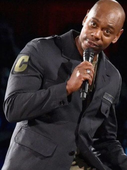 Dave Chappelle Black Cotton Jacket