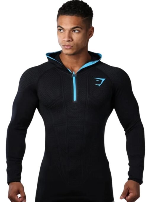 Gymshark Onyx V1 Hoodie Black
