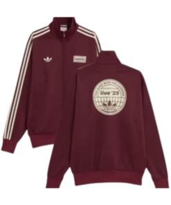 Adidas x Oasis Red Track Jacket