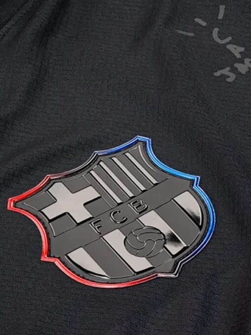 FC Barcelona Match Away x Cactus Jack Black Jersey