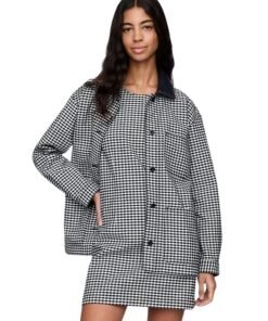 Gap × DÔEN Gingham Jacket