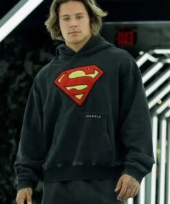 Superman Youngla Black Hoodie
