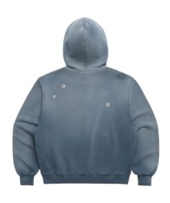 Madhappy Crystal Flower Blue Hoodie