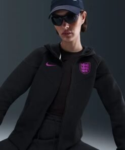 England Nike Tech Zip Up Black Hoodie
