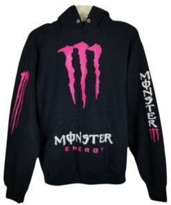 Pink Monster Energy Hoodie