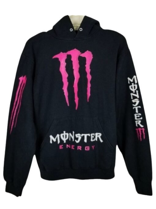 Pink Monster Energy Hoodie