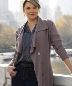 Alexa Crowe My Life Is Murder Trench Coat