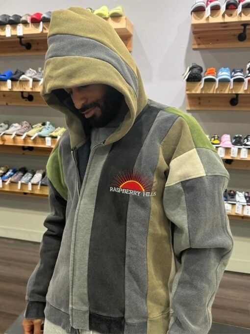 Gv Gallery Raspberry Hills Bonsai Zip-Up Hoodie