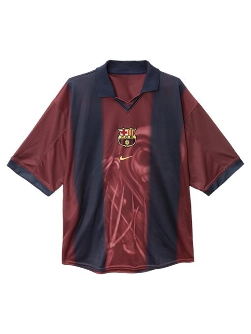 CJ x Nike x FC Barcelona Retro Home Skeleton Jersey