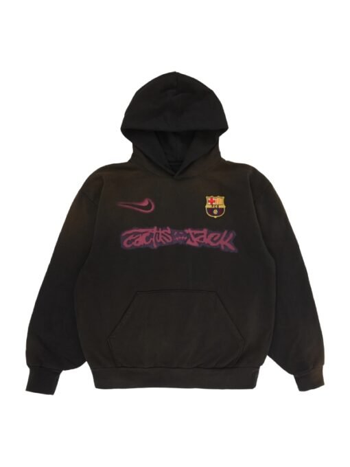 CJ x Nike x FCB Spray Logo Hoodie