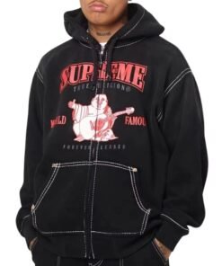 Supreme True Religion Black Hoodie