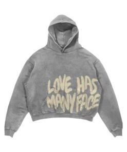 All We Need Is Love Grey Hoodie