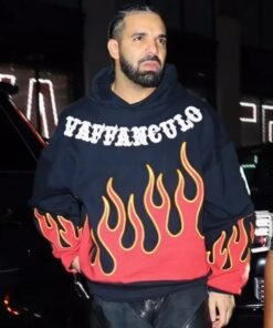 Drake Vaffanculo Flame Hoodie