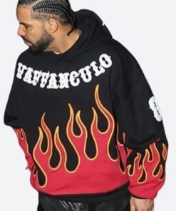 Flame Vaffanculo Hoodie Drake