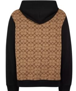 Coach Khaki Signature Hoodie