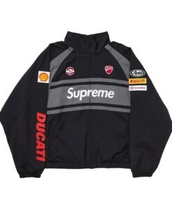 Supreme Ducati Black Track Jacket