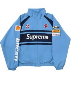 Supreme Ducati Blue Track Jacket