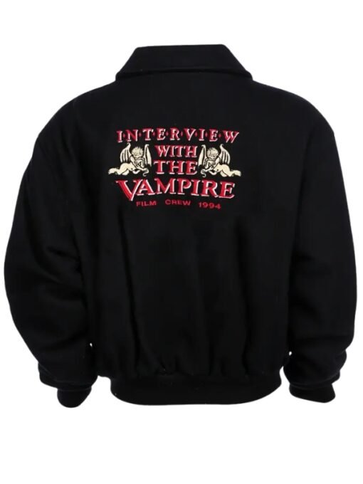 Interview with The Vampire Crew Leather Jacket