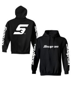 Billboard Snap On Black Hoodie