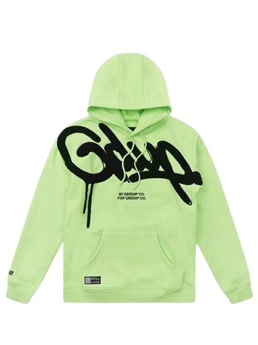 Geedup Green Hoodie