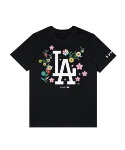 Takashi Murakami x LA Dodgers black T-shirt
