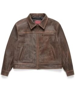 Mutimer Brown Leather Jacket