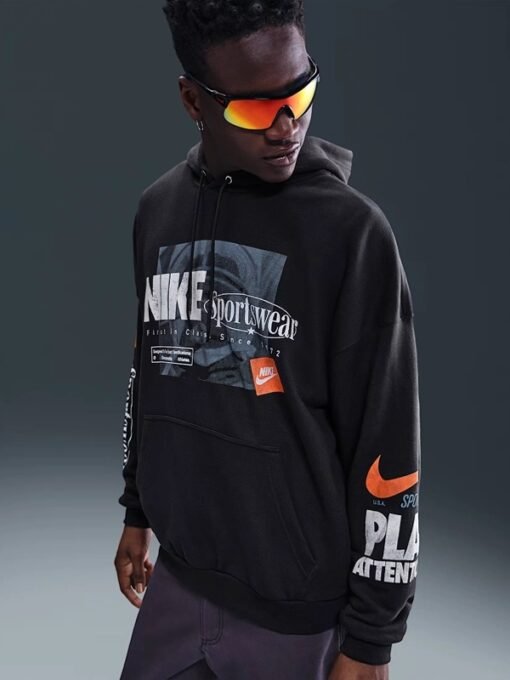 Nike Club Men’s Oversized French Terry Pullover Hoodie
