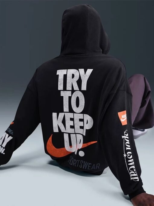 Nike Club Men’s Oversized French Terry Pullover Hoodie