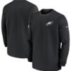 Philadelphia Eagles Black Sideline Coaches T-shirt