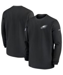 Philadelphia Eagles Black Sideline Coaches T-shirt