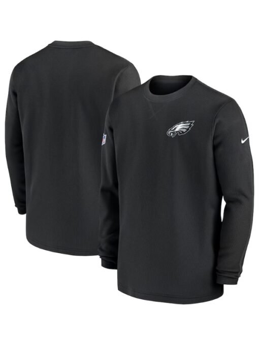 Philadelphia Eagles Black Sideline Coaches T-shirt