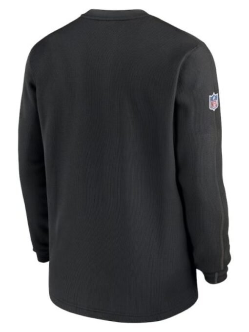 Nike Black Philadelphia Eagles Sideline Coaches T-shirt