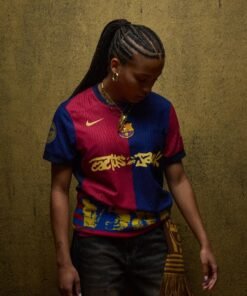 FC Barcelona x Travis Scott 24-25 Blue And Red Jersey
