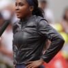Coco Gauff Leather Jacket